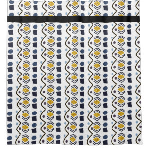 Hand Drawn Tribal Geometric Modern Pattern