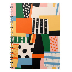 Hand drawn various shapes. Abstract contemporary s Notebook