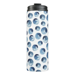 Hand Drawn Watercolor Seamless Wallpaper Thermal Tumbler