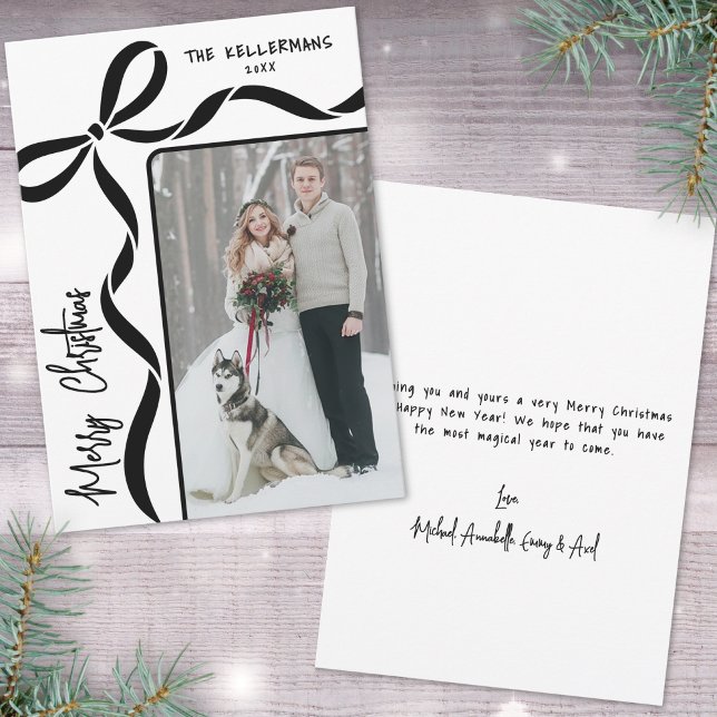 Hand Drawn Whimsical Merry Christmas Holiday Card (Hand Drawn Whimsical Merry Christmas Holiday Card)