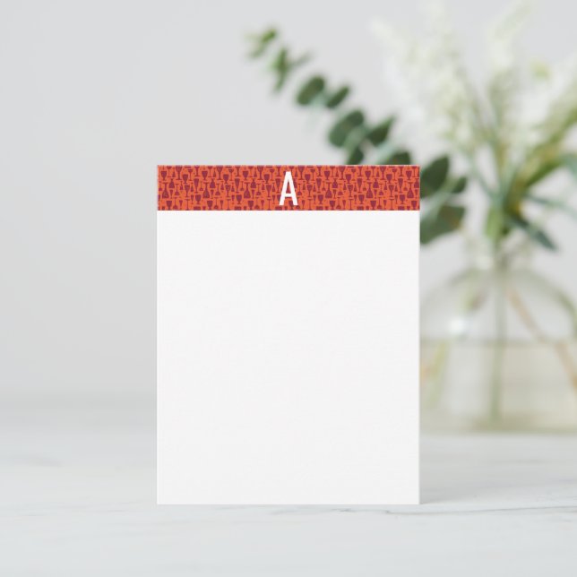 Hand Drawn Wine Lovers Card (Standing Front)