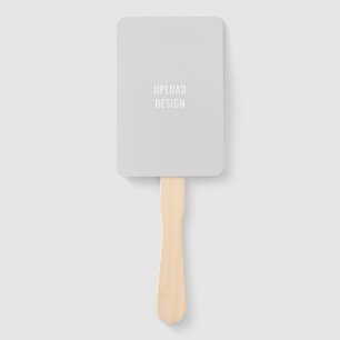 Hand Fans Upload Your Design