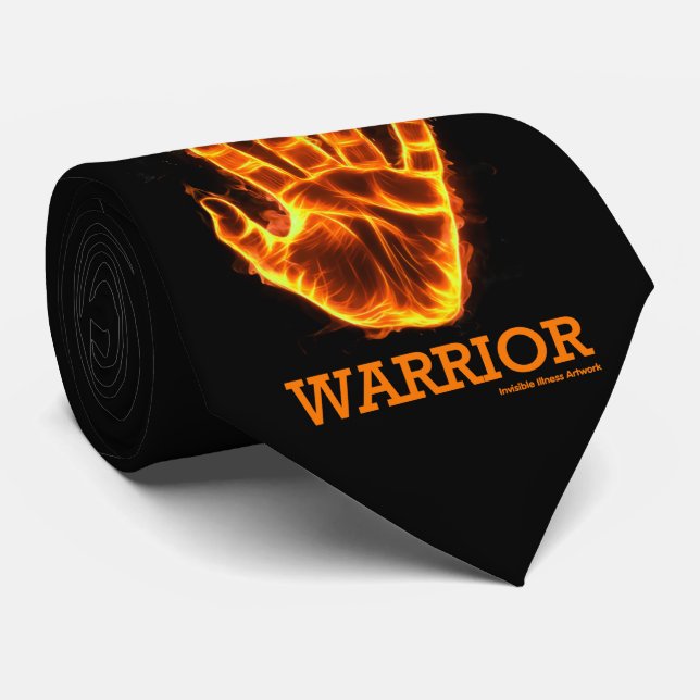 Hand/Flames...RSD Tie (Rolled)