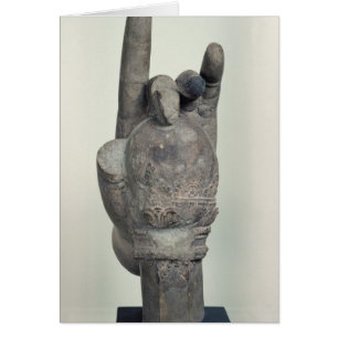 Hand from a colossal statue of Shiva, from Koh
