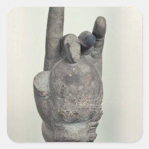 Hand from a colossal statue of Shiva, from Koh Square Sticker
