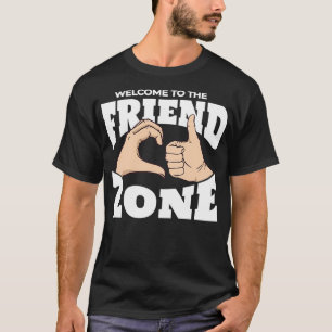 hand gestures friendzone message 2 T-Shirt