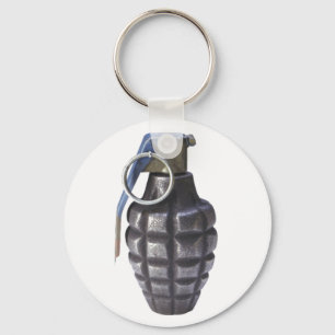 HAND GRENADE KEYCHAIN
