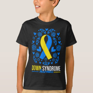 Hand Heart World Down Syndrome Costume March 21 T-Shirt