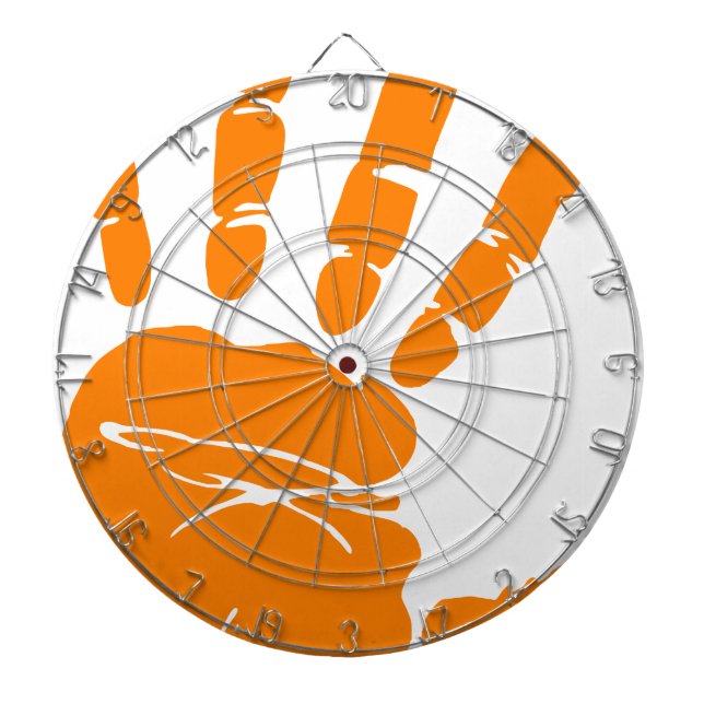 Hand impression dartboard (Front)