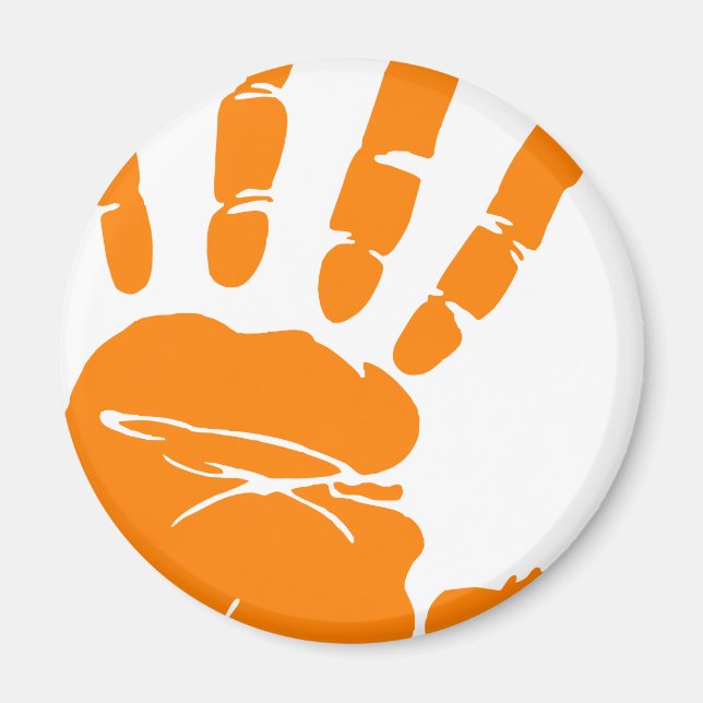 Hand impression magnet (Front)