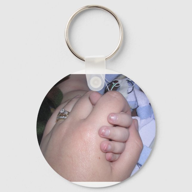 Hand in Hand Keychain (Front)