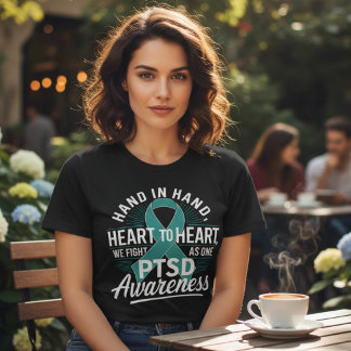 Hand in Hand PTSD Awareness Tri-Blend Shirt