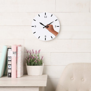 Hand Large Clock