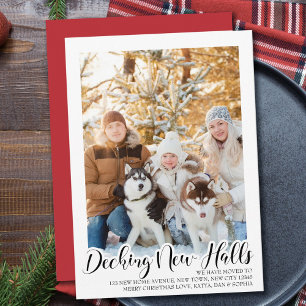 Hand Lettered Decking New Halls Vertical Photo