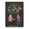 hand lettered joy red ribbon holiday photo