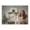 Hand Lettered Merry Christmas Snow Full Photo