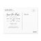Hand Lettered Script Photo Save the Date