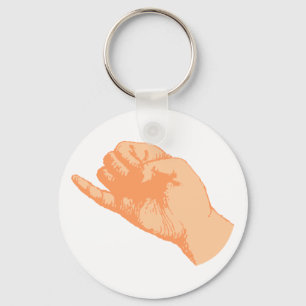 hand little finger little finger pinkie pinky keychain