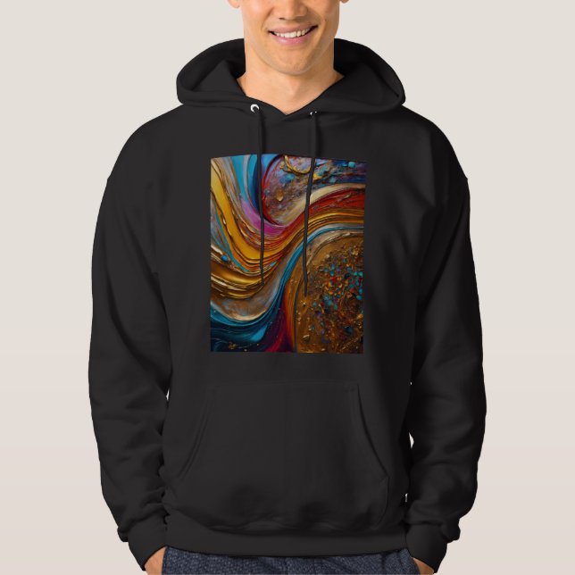 hand made art  hoodie (Front)