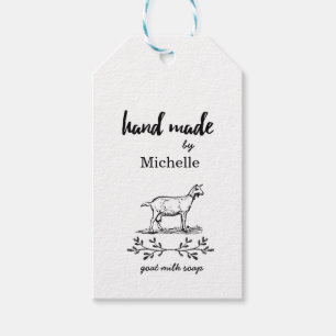 Hand Made By Product Tag