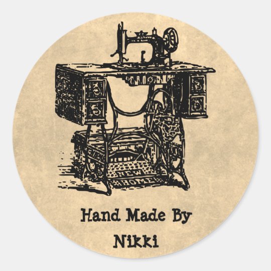 Hand Made By Stickers