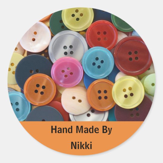 Hand Made By Stickers