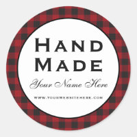 Hand Made Red Plaid