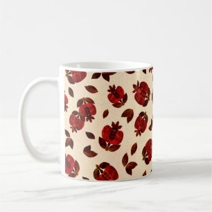 Hand-made seamless repeating pattern with bright s coffee mug