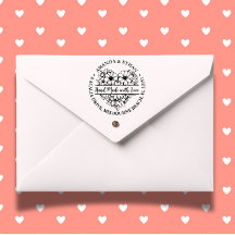 Hand made with Love Flower Heart Theme