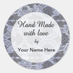 Hand Made With Love Sticker