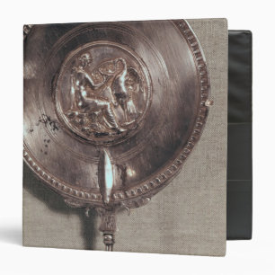 Hand mirror depicting Leda and the swan Binder