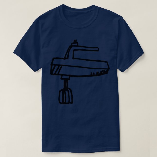 Hand Mixer T-Shirt (Design Front)