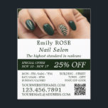 Hand Model, Nail Technician, Nail Salon Flyer<br><div class="desc">Hand Model,  Nail Technician,  Nail Salon Advertising Flyers By The Business Card Store.</div>