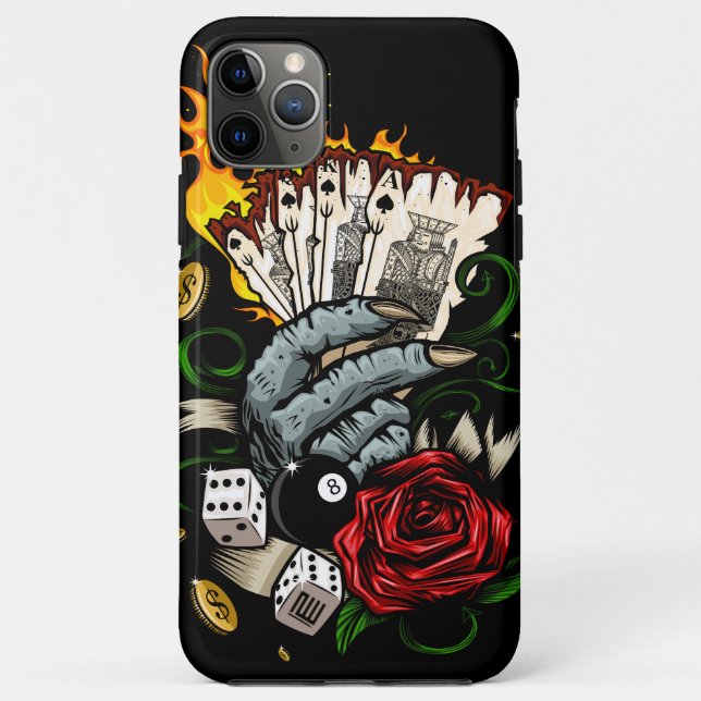 Hand Of Cards Case-Mate iPhone Case (Back)