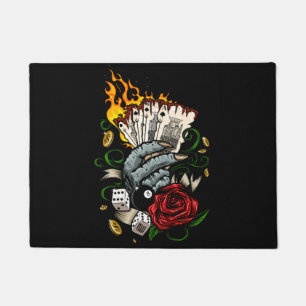 Hand Of Cards Doormat