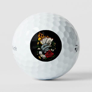 Hand Of Cards Golf Balls