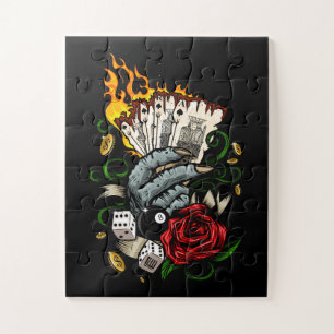 Hand Of Cards Jigsaw Puzzle