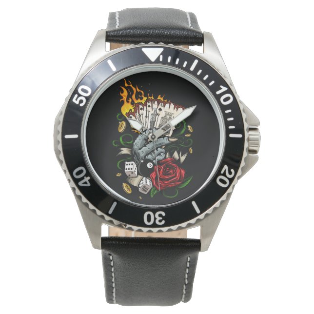 Hand Of Cards Watch (Front)