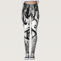 Hand of Creation "Purple Rain"  Leggings