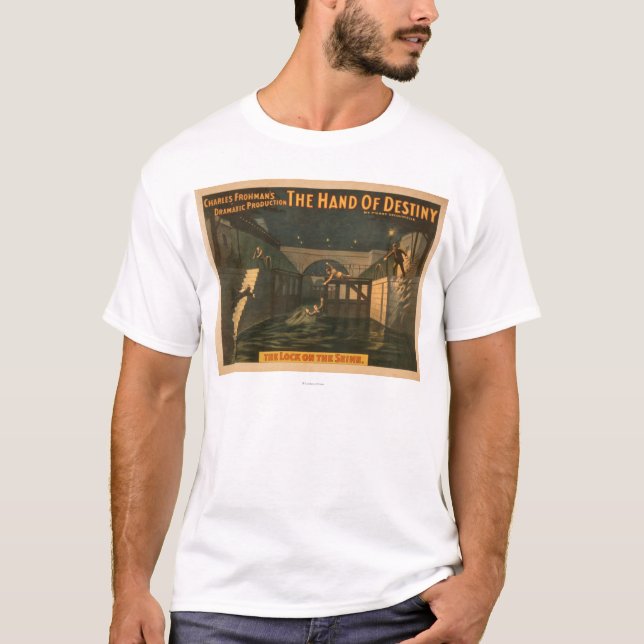 Hand of Destiny "The Lock on the Seine River" T-Shirt (Front)