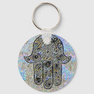 Hand of Fatima Keychain