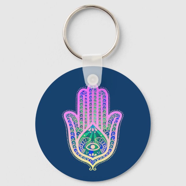 Hand of Fatima Keychain (Front)