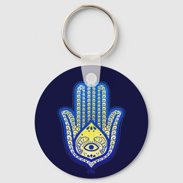 Hand of Fatima Keychain (Front)