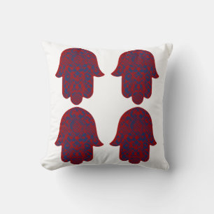 Hand of Fatima Throw Pillow