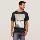 Hand of God by Michelangelo T-Shirt (Front Full)