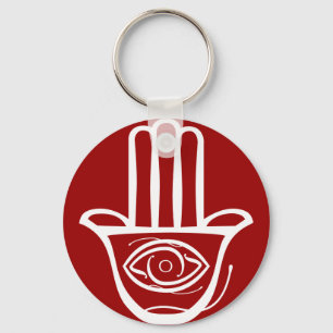 Hand of Miriam (Hamsa) Keychain