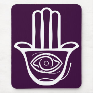 Hand of Miriam (Hamsa) Mouse Pad