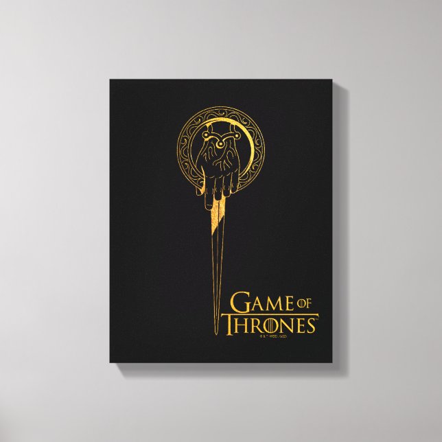 Hand of the King Icon Canvas Print (Front)