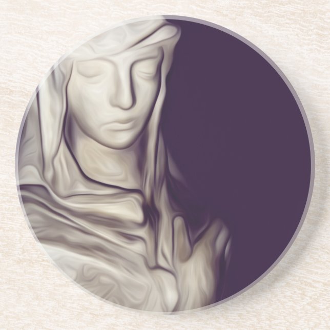 hand on heart coaster (Front)