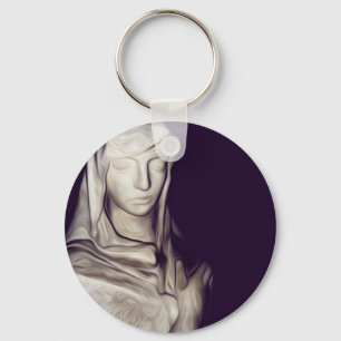 hand on heart keychain
